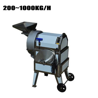 China batata de descascamento Shredding de corte em cubos vegetal Chips Making Machine do equipamento 220V/vegetal de raiz à venda