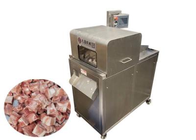 China Beef Chicken Chunks Cutting 800KG/H 3.75 Kw Meat Processing Machine for sale