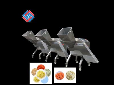 China 2t/Per Hour Fruit Papaya Pumpkin Vegetable Dicer Machine for sale