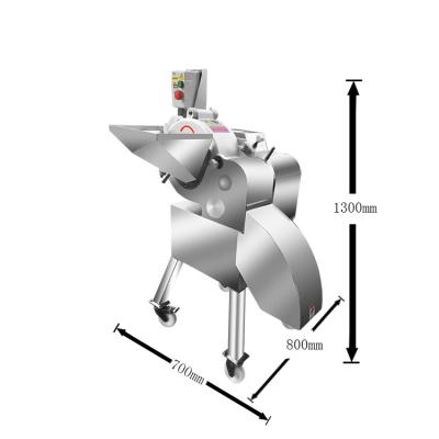 China Stainless Steel Potato 500KG/H Vegetable Dicer Machine for sale