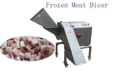 China 5.5KW Frozen Meat Processing Machine Block Cube Dicer for sale