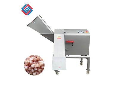 China Commercial 3D Frozen Meat Dicing Machine High Speed For Chicken Breast for sale