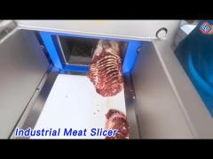 Bacon Industrial Meat Slicer SUS 304 200pcs / Min Precise Thickness Easy Cleaning