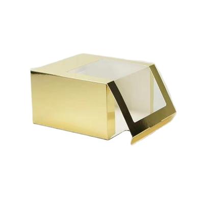 China Recyclable Hot Sale Netting Customized Printing Logo Gold Foil Art Paper Boxes For Cosmetics for sale