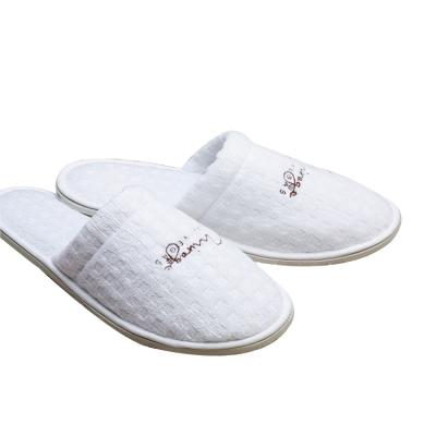 China Custom Made Guest Eva Hotel Slippers Disposable Logo Float Cheap Cotton Bedroom Flip Five Star Supplier Open Toe Or Closed Toe for sale