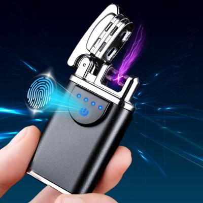 China Wholesale JOBON Rechargeable Smoke Candle Cigarette Customized Logo USB Arc Lighter Electronic Electric Rechargeable Custom for sale