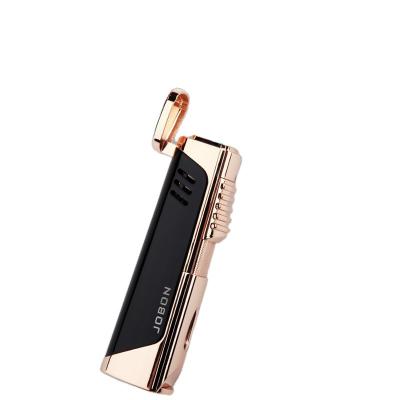 China Gas Lighter Refill JOBON Smoke Custom Customized Butane Gas Flame Jet Cigarette Cigar Torch Lighter Customized Wholesale Logo Metal Refillable Fancy for sale