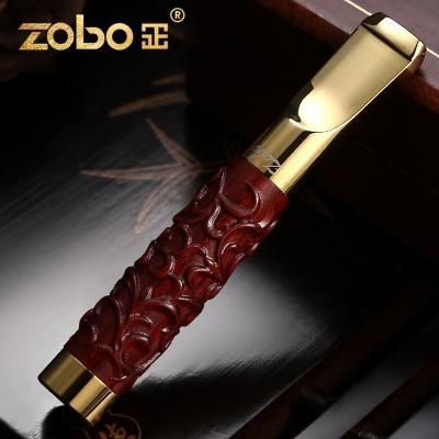 China ZOBO Portable Luxury Extended Wooden Cigarette Smoke Filter Tubes Wholesale Holder Smoking Acccessories for sale