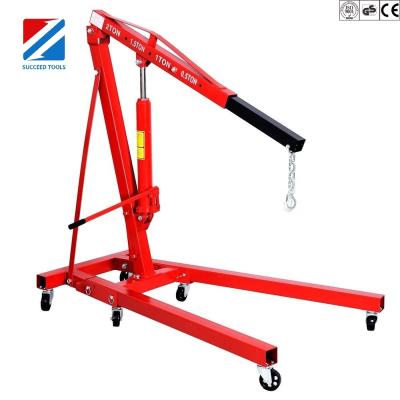 China Other Car 2ton Hydraulic Crane Lift 85kg Shop Foldable Motor With CE for sale