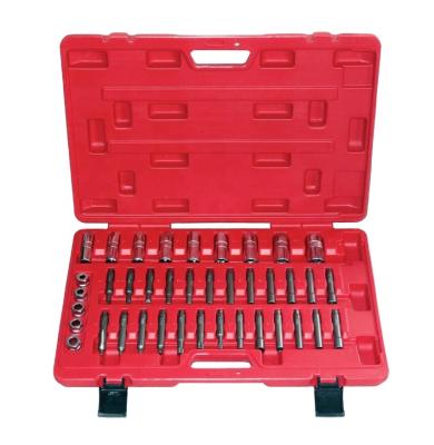 China Convenient 39PCS Strut Shock Installation Tool Kit Upper Disassembly Shock Absorber Wrench Strut Nut Socket Tool. for sale