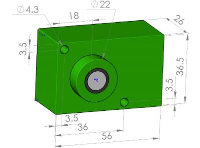 China 125ms Response Delay PBT FRP 200Khz Ultrasonic Level Sensor for sale