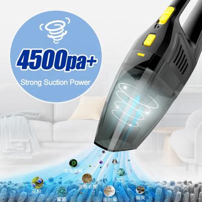 China Sports 605F6662 60W Cordless Car/Wet/Dry Auto Portable Dust 4500pa+ Home Vacuum Cleaner for sale