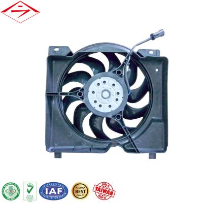 China Passenger Vehicle Autoparts Radiator Condenser Auto Cooling Fan Motor FOR JEEP GRAND CHEROKEE 4.0L 97'~01' OEM# 52028337AB 52028337AC for sale