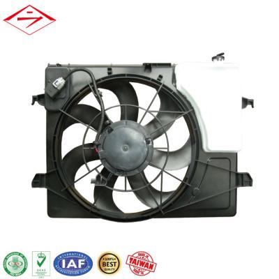 China Application Auto Parts Radiator Condenser Auto Cooling Fan Motor For FOR KIA FORTE AT 10'~13' for sale