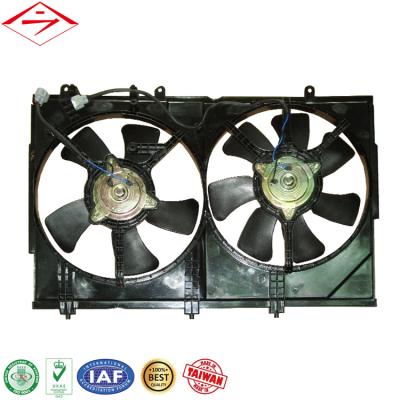 China Fan Auto Parts Manufacturer Radiator Auto Cooling Condenser Fan Motor FOR MITSUBISHI OUTLANDER 2 Terminal 03'~07' for sale