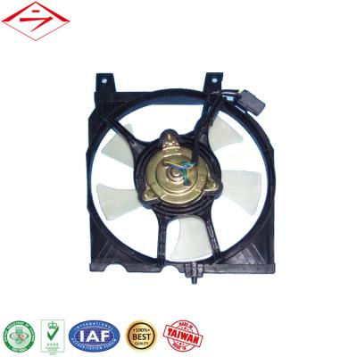 China Fan Auto Parts Manufacturer Radiator Auto Cooling Condenser Fan Motor FOR NISSAN SENTRA B14 1.6L at 95'~99' for sale