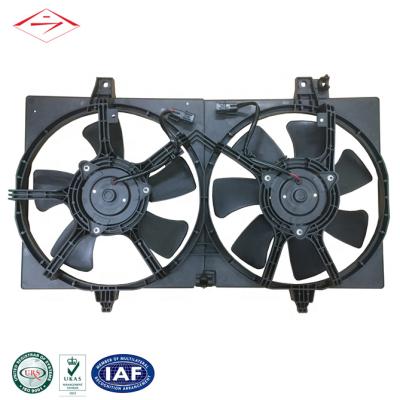 China Autoparts Wholesale Radiator Condenser Auto Cooling Fan Motor For NISSAN ALMERA SUNNYRENAULT SAMSUNG SM3 Standard for sale