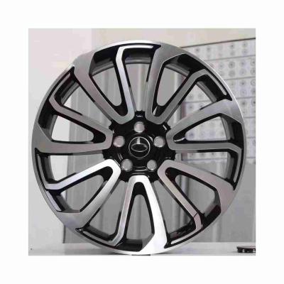 China Hyper Black Aluminum Alloy 5X120 Inch 18 19 20 Cast Aluminum Off-road Car Wheels Star Alloy Wheels for sale