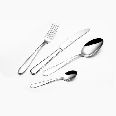 China High Quality Viable Stainless Steel Hotel Flatware, Spoon Fork Knife Cutlery Set for sale