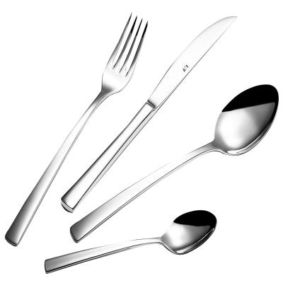 China Sustainable Quality Guaranteed Porcelain Cutlery Sets Outdoor Cutlery Set Stainless Restaurant for sale