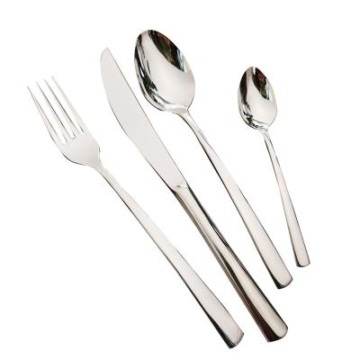 China China Supplier Sustainable Knife Spoon Fork Set Adult Stainless Steel Cutlery Reusable Modern Cutlery Set for sale