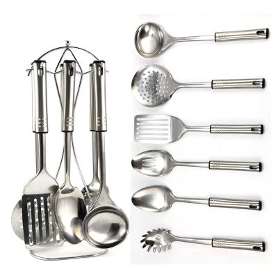 China Whole Set Sustainable Stainless Steel Kitchenware Utensils Kitchen Cookware Set Kitchen Accessories for sale