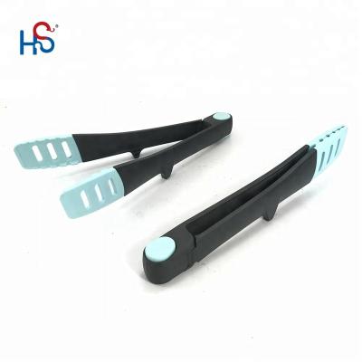 China Amazon Kitchen Viable Hot Magic Cook Plastic Silicone Tongs for sale