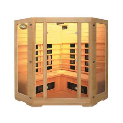 China Luxury Solid Wood Computer Control Panel Room Steam Sauna Dry Room for sale