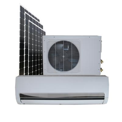 China Hotel On Grid Air Conditioning Solar Hybrid Split Units Wall Mounted Air Conditioners for sale