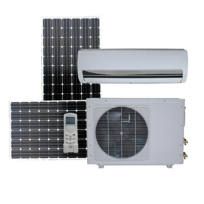 China Hotel On Grid Hybrid Solar Dcac System Split Wall Mounted Air Conditioners In Solar Power System for sale