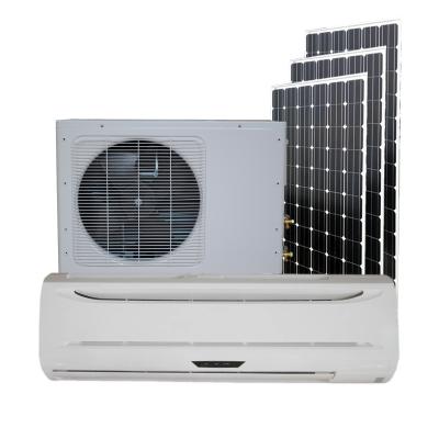 China Hotel on grid acdc hybrid solar air conditioner for electric truck in new split wall mounted air conditioners for sale