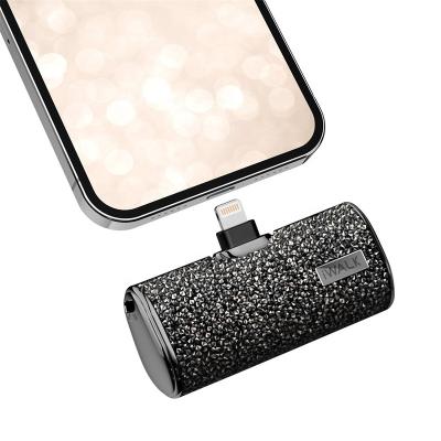 China iWALK Latest Design LinkPod 4S Powerbank Shiny Mini Power Bank Diamond 4500mAh Portable Charger Plug and Charge Pocket Power Bank for sale