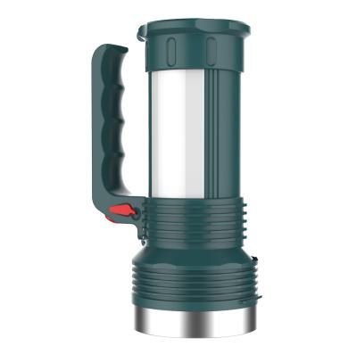 China Shine AKKOSTAR Lithium Battery Led Spotlight Torch Emergency Lamp Rechargeable Outdoor Camping Lamp High Power New Model for sale