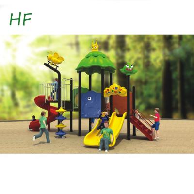 China Children's Palace School Playground Outdoor Children's Entertainment Slide Cheap Kids Outdoor Play Equipment HFC-15902 for sale