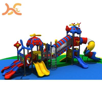 China 3-12years cheap plastic outdoor playground tube good quality amusement park outdoor playground HF-004162 for sale