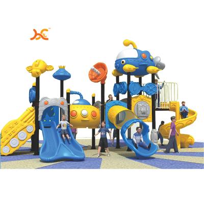 China 3-15years big stylish plastic slide for kids outdoor playground amusement park kids play equipment for sale HF-HL90471 for sale