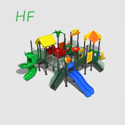 China Children's Haofeng Palace Kids Equipment Outdoor Porcelain Playground Plastic Tunnel Other Amusement Park Products For Sale HF-H8 for sale