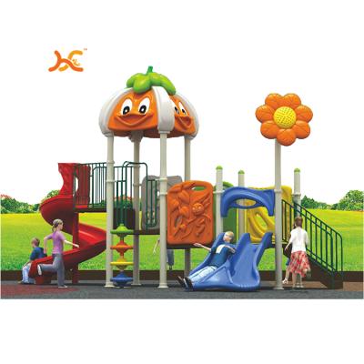 China Children's Palace Children's Playground Educational Outdoor Playground Equipment Set Preschool Plastic Slides HFHL-90842 for sale