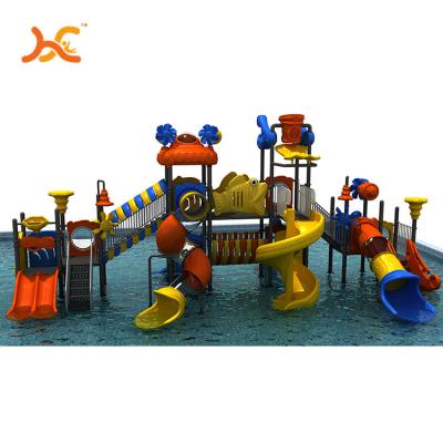 China 3-12years China kids outdoor water park playground equipment kids play slides water toys for kids for sale