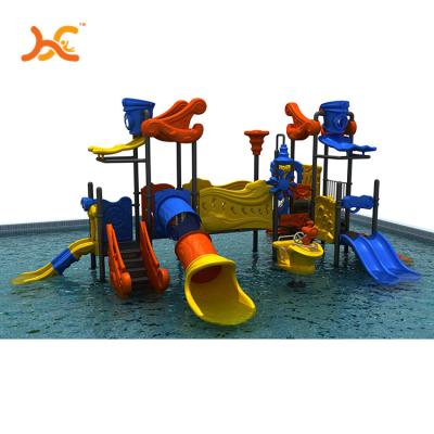 China hot selling 3-12years outdoor water play equipment kids playground with water park slides for sale