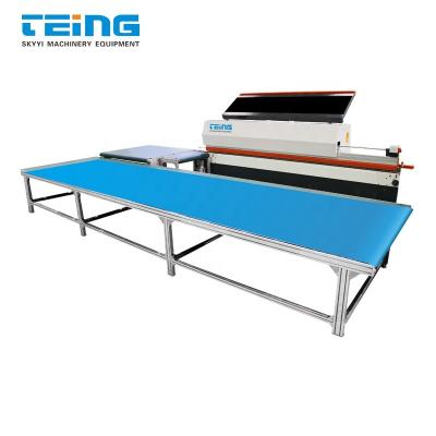 China TEING automatic bander machine hotels woodworking machine rotary edging rotary edging line for sale