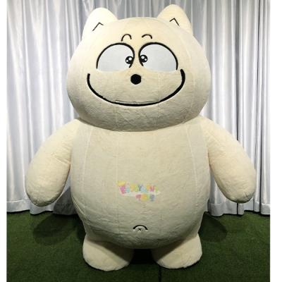 China Wholesale High Quality Inflatable Plush Cartoon CE Cat Mascot Costume Halloween Carnival Costumes For Party for sale