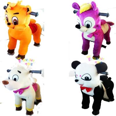 China Hot Optional Mechanical Wheels EN71 Horse Toy Horse Carriage Wheels For Sale for sale