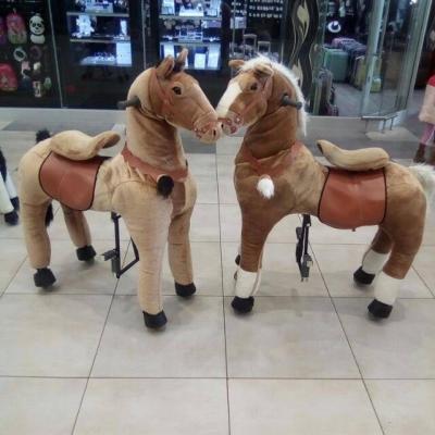 China Optional Selling Wheels Pony EN71 Mechanical Toy Horse Best Galloping Horse Toys For Children for sale