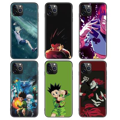 China Custom Printing Anti-fall Hunter X Hunter Matte TPU Movil Fundas For iPhone 11 12 Pro Redmi Note 9pro Max Note 20Ultra Phone Case for sale