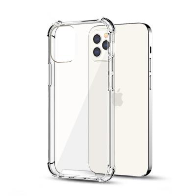 China 2022 Clear Acrylic Shockproof TPU Cell Phone Case For iPhone 12 13 XR XS 11Pro Max Case Bumper Phone Casing for sale