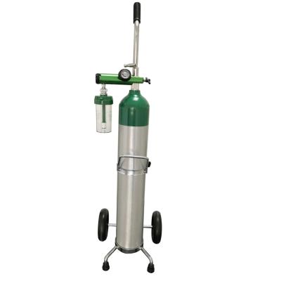 China Oxygen E Size Oxygen Cylinder Aluminum Cylinder Oxygen Gas Kit for sale