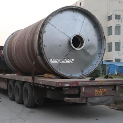 China Factory CE Turn Waste To Energy Scrap Rubber Pyrolysis Machinery Used Tire Recycling To Oil for sale