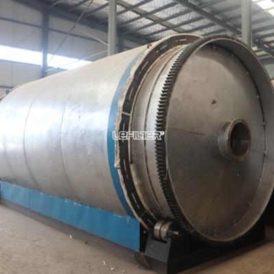 China Plant Small Pyrolysis Waste Plastic Plant Recycling Machine for sale