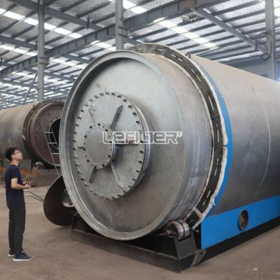 China Portable Factory Waste Plastic Reactor Pyrolysis Plant 20 Tons Tire For Sale for sale